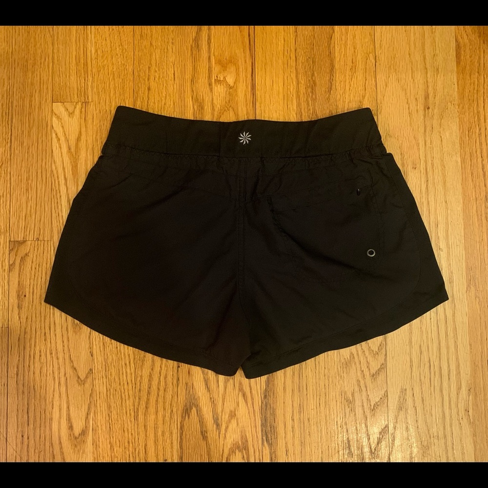 Athleta shorts 2 1/2 “ in black size small